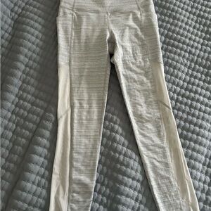 Athleta Cream Leggings